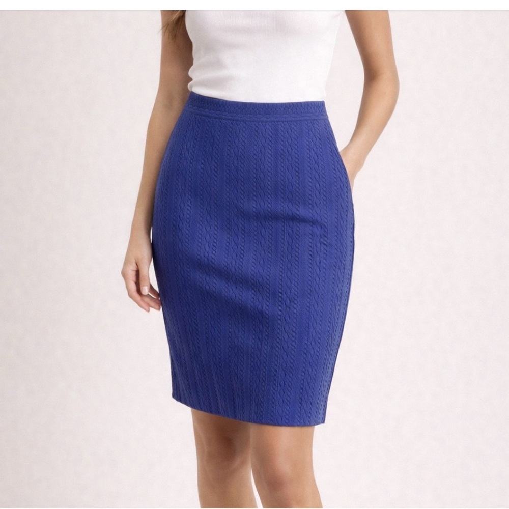 Marc by Marc Jacobs Blue Pencil Skirt Size M